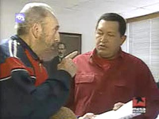 Фидель Кастро и Уго Чавес провели в Гаване шестичасовые переговоры