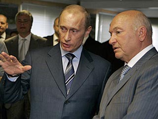 Путин предложил утвердить Лужкова мэром Москвы на еще один срок