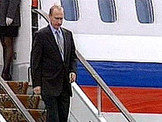 Путин отправляется к Бушу говорить о Косово, Ближнем Востоке и ПРО