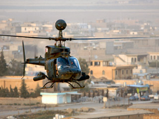 В Ираке сбит американский разведывательный вертолет (OH-58D Kiowa Attack)