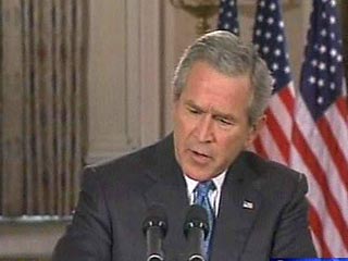 Буш пообещал вывести войска из Ирака "через некоторое время"