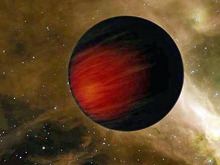 Астрономы обнаружили водяные пары в атмосфере гигантской планеты за пределами Солнечной системы.