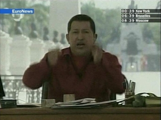 Традиционная воскресная телерадиопрограмма Уго Чавеса "Алло, президент" побила все рекорды и продолжалась 7 часов 43 минуты
