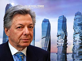 Компания Mirax Group приобрела у архитектора Дэвида Фишера права на строительство вращающихся небоскребов в Москве и Санкт-Петербурге