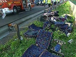 В результате катастрофы польского автобуса на севере Франции погибли два поляка