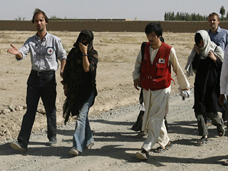 Освобожденные корейские заложники, 29 августа 2007 года