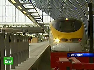 Поезд "Евростар" установил рекорд скорости, промчавшись от Парижа до Лондона за 2 часа