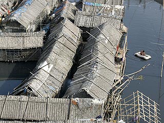 Наводнение в Бангладеш - затоплена треть страны