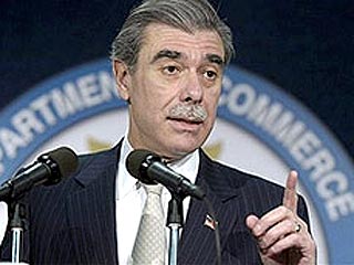Министр торговли США Карлос Гутьеррес