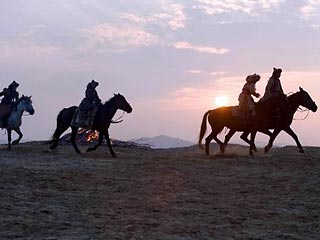 Кадр из фильма "Монгол" 