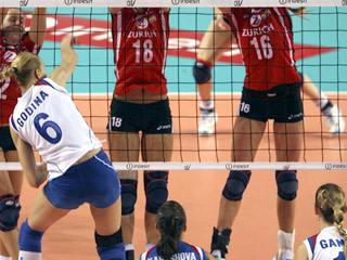 Сборная России завоевала бронзовые медали чемпионата Европы по волейболу среди женских команд