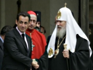 Николя Саркози поддержал идею Алексия II о строительстве русского храма в Париже