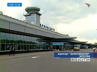 В "Домодедово" Ту-134 столкнулся с тягачом. Рейс задержали на пять часов
