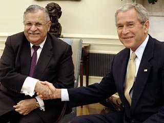 Президент Ирака Джаляль Талабани поддержал выдвинутую американским сенатом идею о разделе страны на несколько частей по этническому признаку