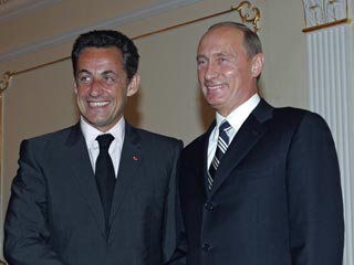 Находящийся с визитом в Москве президент Франции Николя Саркози призывает Россию к деловому сотрудничеству, особенно в ядерной энергетике, авиастроении и космосе