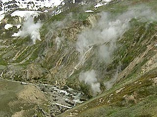 На Камчатке завершены работы по восстановлению туристской инфраструктуры в Долине гейзеров, пострадавшей 3 июня в результате мощного оползня