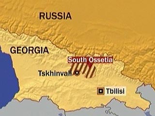 Цхинвали обвинил Тбилиси в обстреле здания УВД Южной Осетии