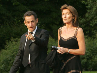 Французская газета объявила о "неизбежном разводе" президента страны Николя Саркози и его супруги Сесили