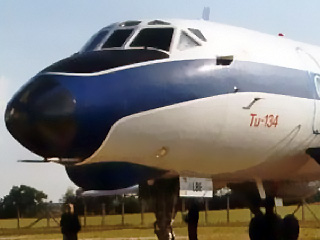 В кабине самолета Ту-134, который принадлежит "Дагестанским авиалиниям", следовавшего по маршруту Назрань-Москва, произошел пожар