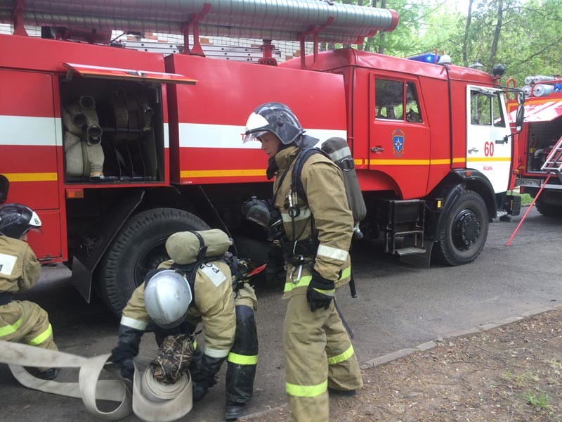 В Казани произошел пожар на пороховом заводе - есть пострадавшие
