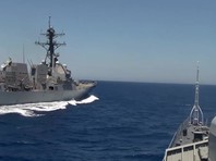 Минобороны: Российский корабль сделал все, чтобы избежать столкновения с эсминцем США в Средиземном море