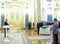 Президент РФ Владимир Путин поздравил офицеров, которые уже в ближайшее время пополнят ряды правоохранительных органов и спецслужб