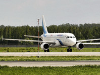 Поломавшийся Airbus A320 заблокировал взлетно-посадочную полосу аэропорта Симферополя