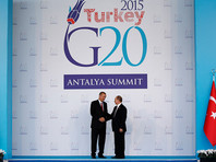 Последний раз Путин и Эрдоган встречались в Анталье на саммите G20 в ноябре 2015 года