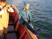 Сахалинский эколог подружился с китом и отговорил его от самоубийства
