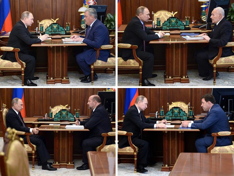 Бумага, карандаши и ботинки Путина выдали возможную недостоверность графика президента