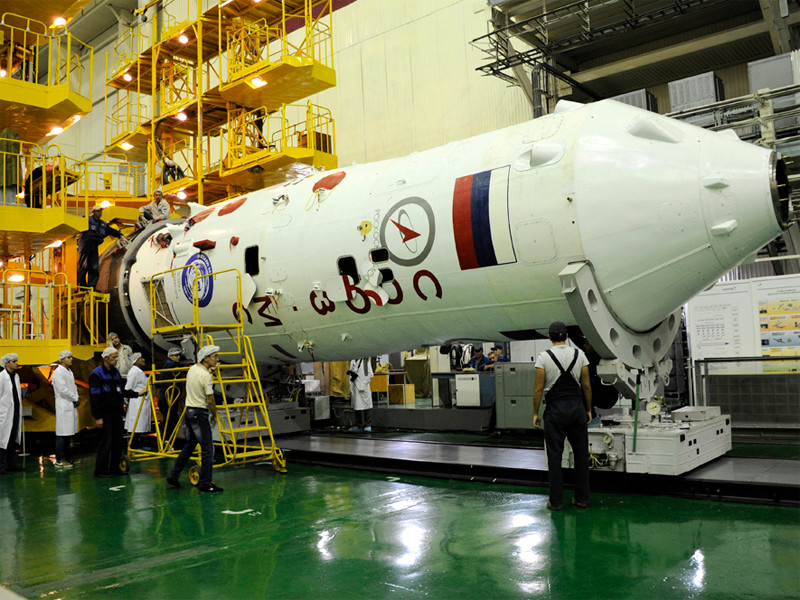 Авторский осмотр космического корабля "Союз МС-02", 15 сентября 2016 года