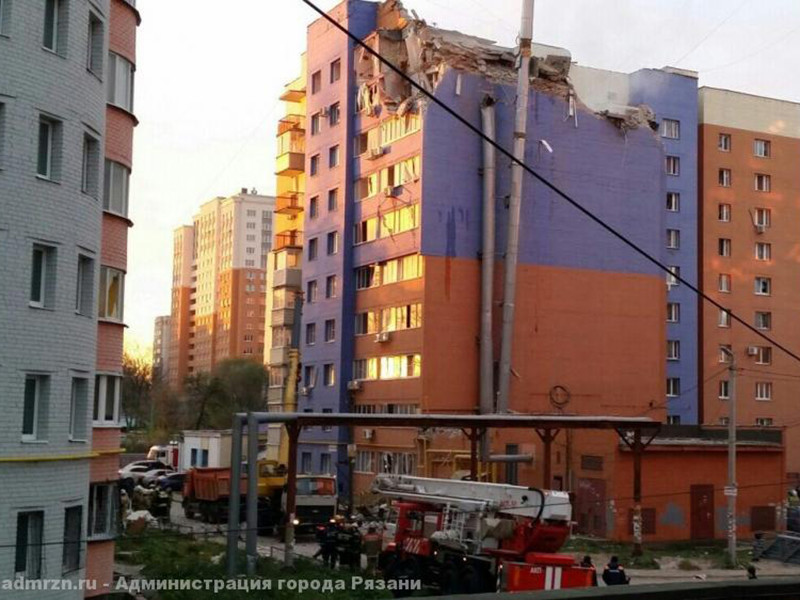 При взрыве газа в Рязани погибли три человека