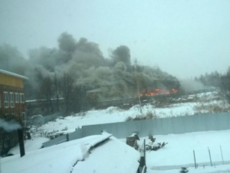 СК начал проверку по факту пожара на складе в Ижевске, где погиб человек