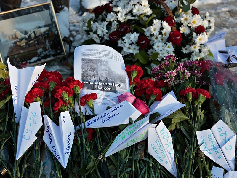 Вдова летчика Олега Пешкова согласилась выслушать извинения от главы МИД Турции