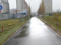 Чиновники в Петербурге объяснились насчет дороги, "отремонтированной" в фотошопе