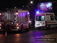 Грузовик в ночь на субботу протаранил шесть машин на Варшавском шоссе в Москве, водитель попытался скрыться, но был задержан