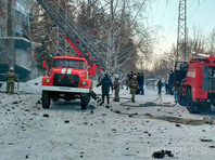 В Томске загорелся офис компании "Газпромнефть-Восток"