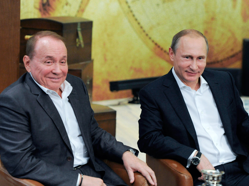 Владимир Путин и Александр Мясляков, 25 июля 2015 года