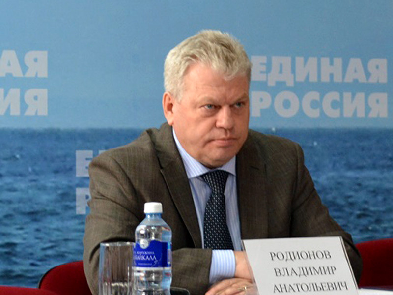 Министр социального развития, опеки и попечительства Иркутской области Владимир Родионов