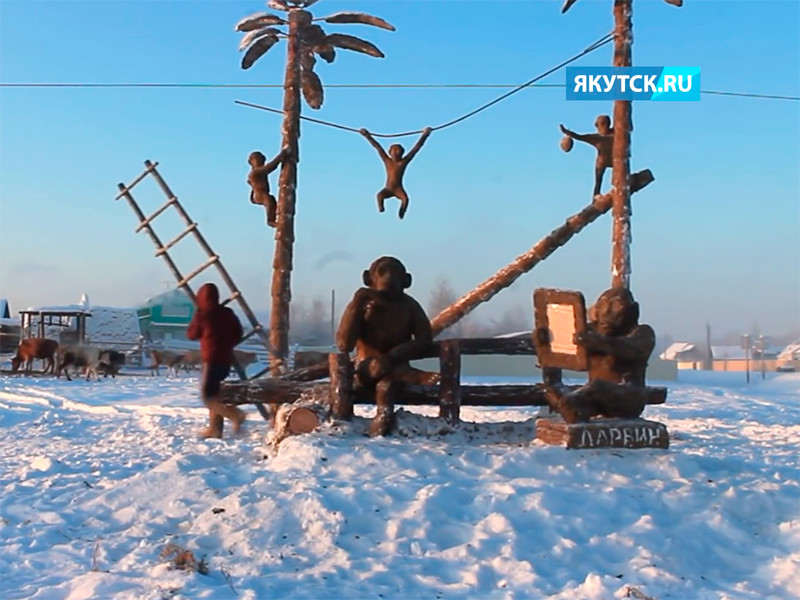 Якутский "навозный скульптор" надеется успеть создать очередное творение к Новому году, несмотря на перенесенную операцию