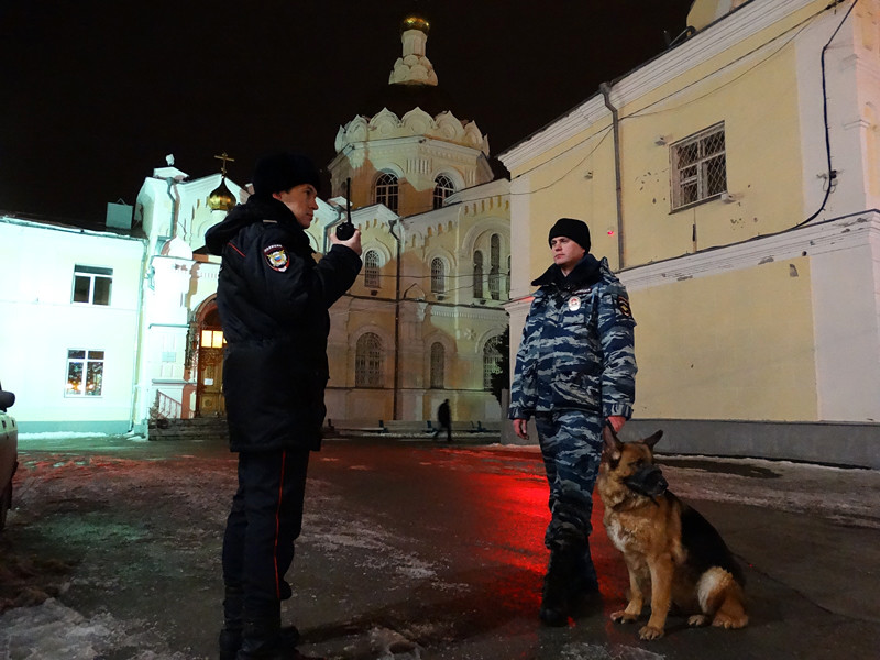 Более 50 тысяч полицейских обеспечивают охрану порядка на праздновании Рождества в России