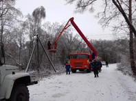 Снегопад оставил без света более 40 населенных пунктов в Калужской области
