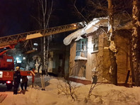В Томске обрушилась кровля жилого двухэтажного дома