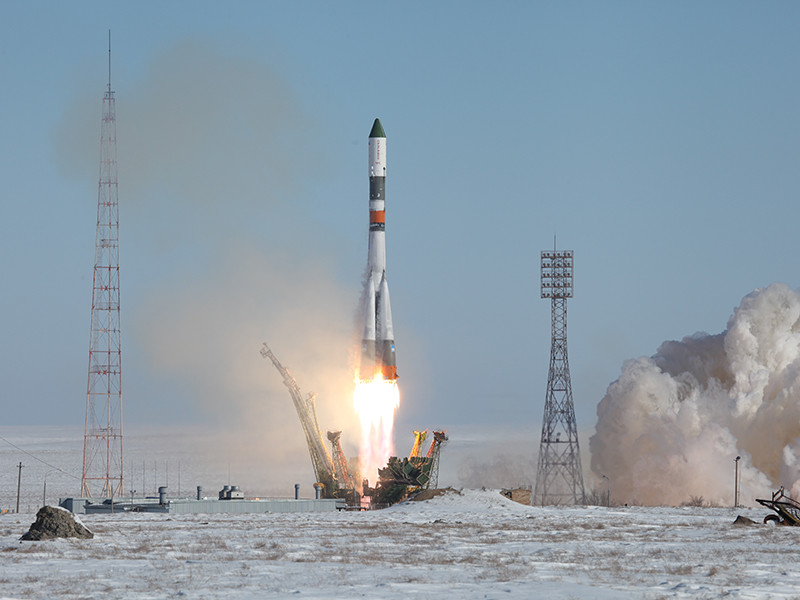 Космический грузовик "Прогресс" успешно стартовал к МКС