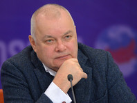 Комментируя в воскресенье, 19 февраля, в эфире "Вестей недели" протестную акцию, Киселев назвал митинг "глупостью и информационным шумом"