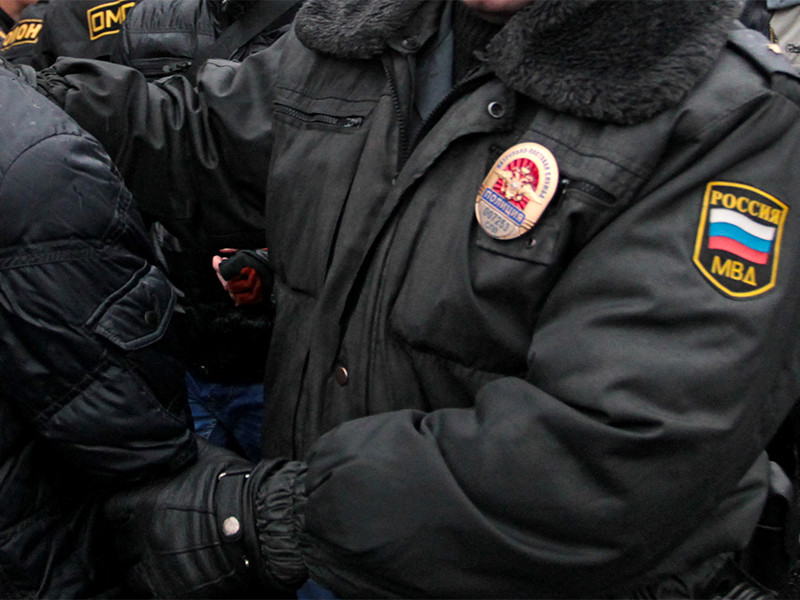 В Петербурге полиция задержала участников акции против Медведева, исполнивших стишок "Кря! Кря! Дима, ты воруешь зря"