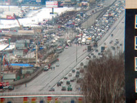 ЧП произошло на 23-м километре Калужского шоссе рядом с населенным пунктом Сосенское