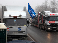 В Петербурге задержали десять участников акции в поддержку дальнобойщиков
