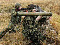 Федеральная служба войск национальной гвардии России (Росгвардия) закупает реактивные пехотные огнеметы "Шмель", поражающие цель на расстоянии 200 метров