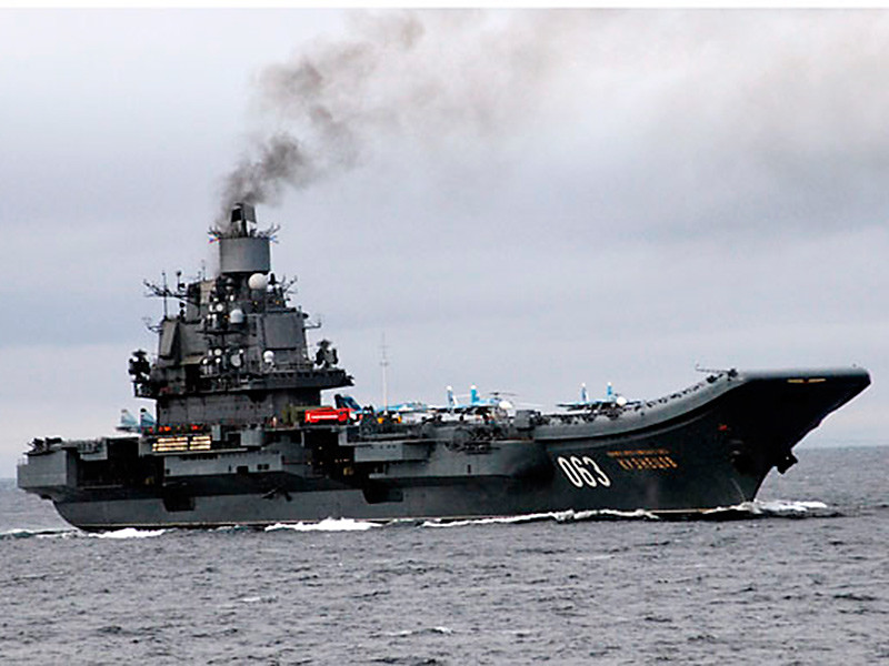 СМИ узнали стоимость ремонта "Адмирала Кузнецова" - 40 млрд рублей